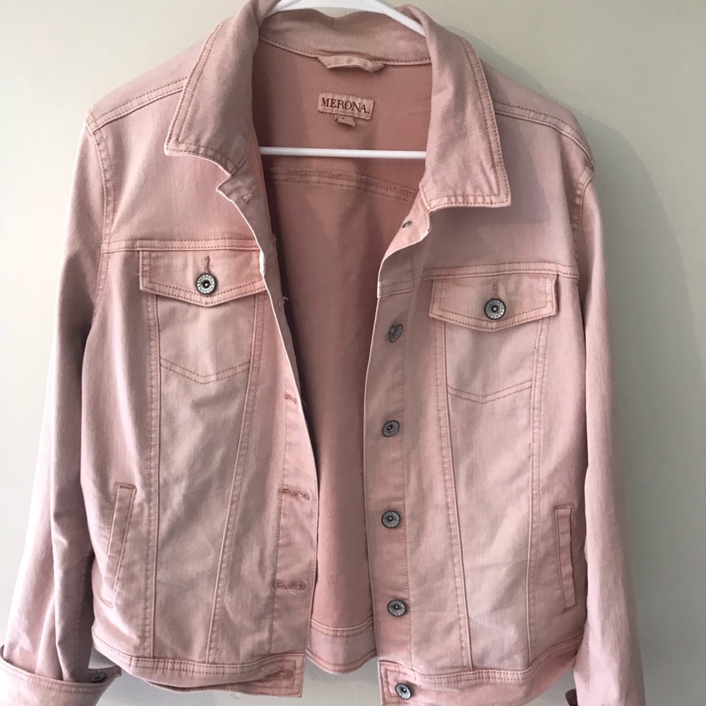 Merona Pink Jean Jacket